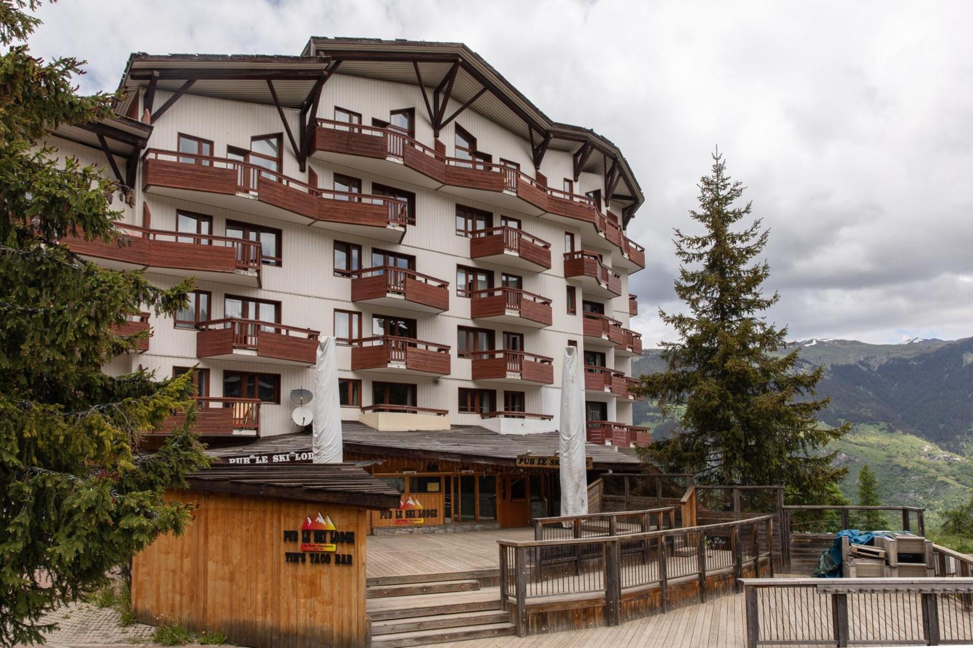 Ferienwohnung Courchevel Au Pied Des Pistes, La Tania Exterior foto